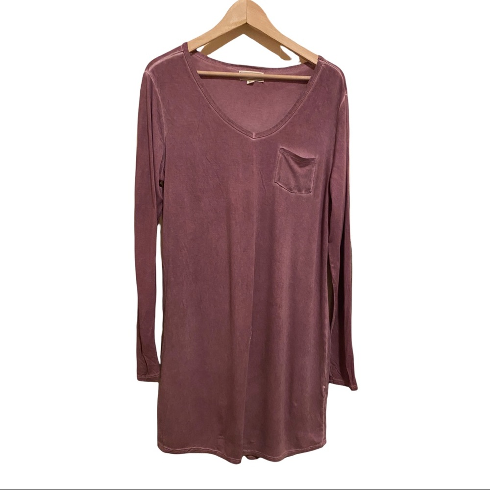 Purple No Comment Dress